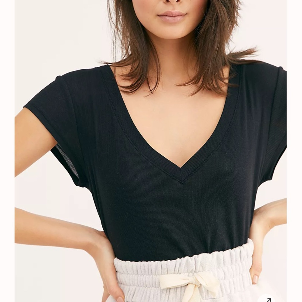 Free People V Easy Tee